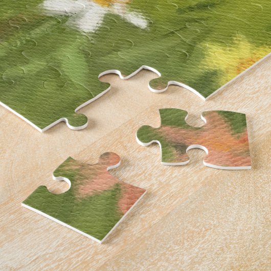 Puzzle Un jour de sortie pour la vache (Côté)