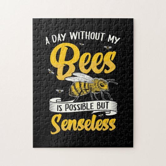 Puzzle Un jour sans mes abeilles (Vertical)