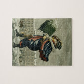 Puzzle Un Joyeux Noël et une bonne année à Londres, (Horizontal)