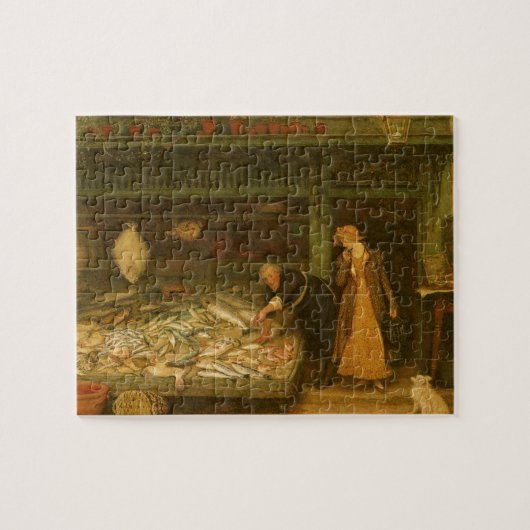 Puzzle Un magasin de pêcheurs par Frederick Walker (Horizontal)