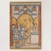 Puzzle Un martyre précoce de saint Thomas Becket en art (Vertical)