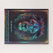 Puzzle Un message d'amour sur ton Lion (Horizontal)