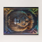 Puzzle Un message d'amour sur ton Lion (Horizontal)