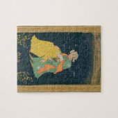 Puzzle Un mollah se prosternant devant un homme dans la (Horizontal)