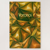 Puzzle Un motif triangle voronoi pour les mathématiciens (Vertical)