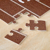 Puzzle Un mur en briques - Je t'aime - Ajouter ton nom /  (Côté)