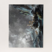 Puzzle Un naufrage dans une tempête 1872 (Vertical)