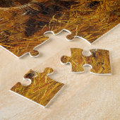 Puzzle Un oeil attentif Carl Jutz 1916 Rooster de la ferm (Côté)