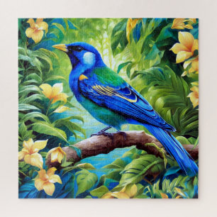 Puzzle Un oiseau aux couleurs éclatantes