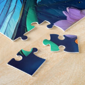 Puzzle Un oiseau coloré (Côté)