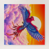 Puzzle Un oiseau fantastique à couper le souffle (Horizontal)