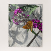 Puzzle Un papillon jaune (Vertical)