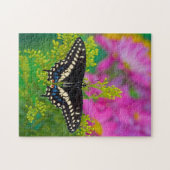 Puzzle Un papillon Machaon se pose (Horizontal)