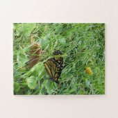 Puzzle Un papillon monarque (Horizontal)