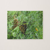 Puzzle Un papillon monarque (Horizontal)