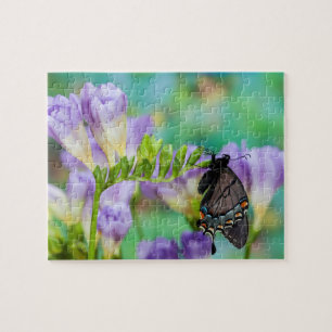 Puzzle Un papillon monarque Danaus Plexippus