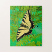 Puzzle Un papillon Papilio posé (Vertical)