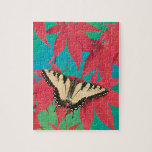 Puzzle Un papillon swallowtail tigre canadien