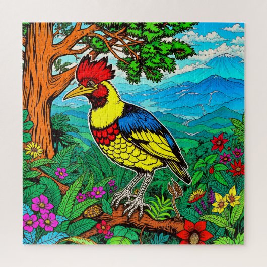 Puzzle Un paradis tropical (Vertical)