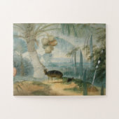 Puzzle Un paysage à Ceylan par Samuel Daniell (Horizontal)