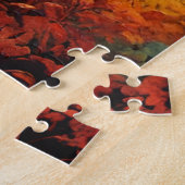 Puzzle Un paysage aux tons automnaux (Côté)