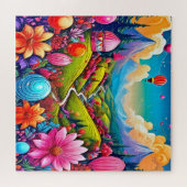 Puzzle Un Paysage Fantastique et Vibrant (Horizontal)