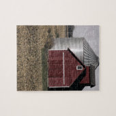 Puzzle Un Paysage Rural Après La Récolte (Horizontal)