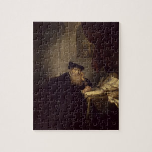 Puzzle Un philosophe, 1635 (huile sur le panneau)