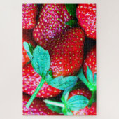 Puzzle Un Pile De Fraises Rouges (Vertical)