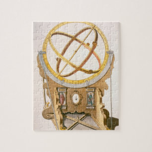 Puzzle Un planétaire conçu par Tycho Brahe (1546-1601) de