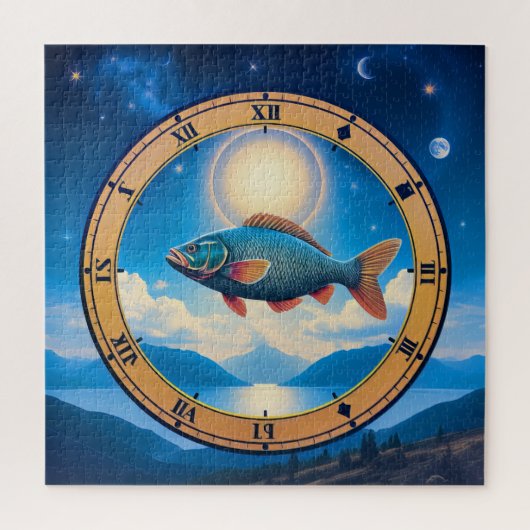 Puzzle Un poisson dans le temps (Vertical)