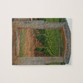 Puzzle Un portique en pierre au vignoble (Horizontal)