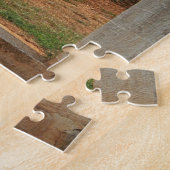 Puzzle Un portique en pierre au vignoble (Côté)