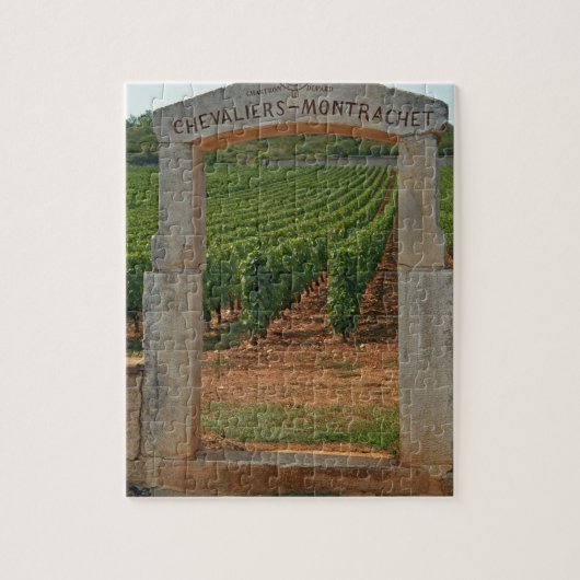 Puzzle Un portique en pierre du vignoble (Vertical)