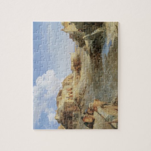 Puzzle Un Pueblo indien, Laguna, Nouveau-Mexique par Mora (Vertical)