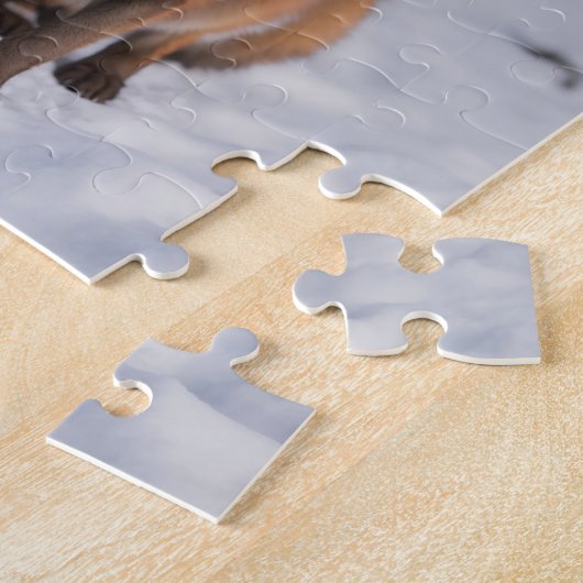 Puzzle Un renard à Noël (Côté)