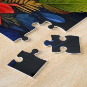 Puzzle Un Renard et Fleurs (Côté)