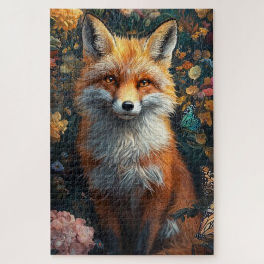 Puzzle Un renard hyper-réaliste (Vertical)