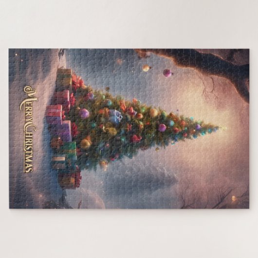 Puzzle Un sapin pour Noël (Horizontal)