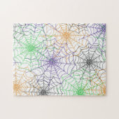 Puzzle Un simple Motif Web d'Halloween Spider (Horizontal)