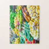 Puzzle Un stand de fruits aux Grenadines. (Vertical)
