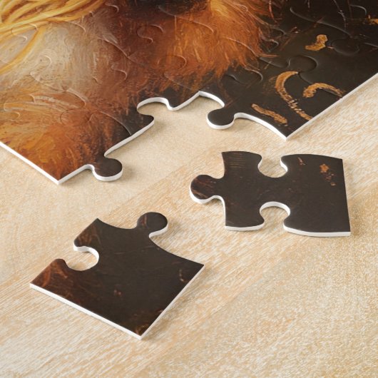 Puzzle Un super mignon bébé renard rouge mangeant spaghet (Côté)