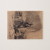 Puzzle Un tailleur de pierres par le millet de (Horizontal)