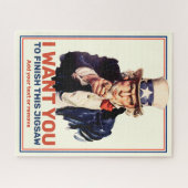 Puzzle Un texte personnalisé amusant, l'affiche de l'oncl (Horizontal)