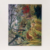 Puzzle Un tigre dans une tempête tropicale | Henri Rousse (Vertical)