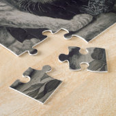 Puzzle Un tigre de vagabondage (crayon sur le papier) (Côté)