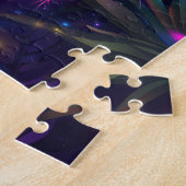 Puzzle Un tigre psychédélique (Côté)