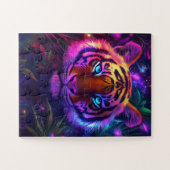 Puzzle Un tigre psychédélique (Horizontal)