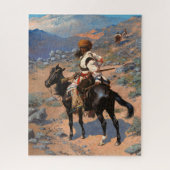 Puzzle Un trappeur indien par Frederic Remington (Vertical)