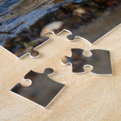 Puzzle Un troupeau de Dunlins et Sanderlings à la plage (Côté)